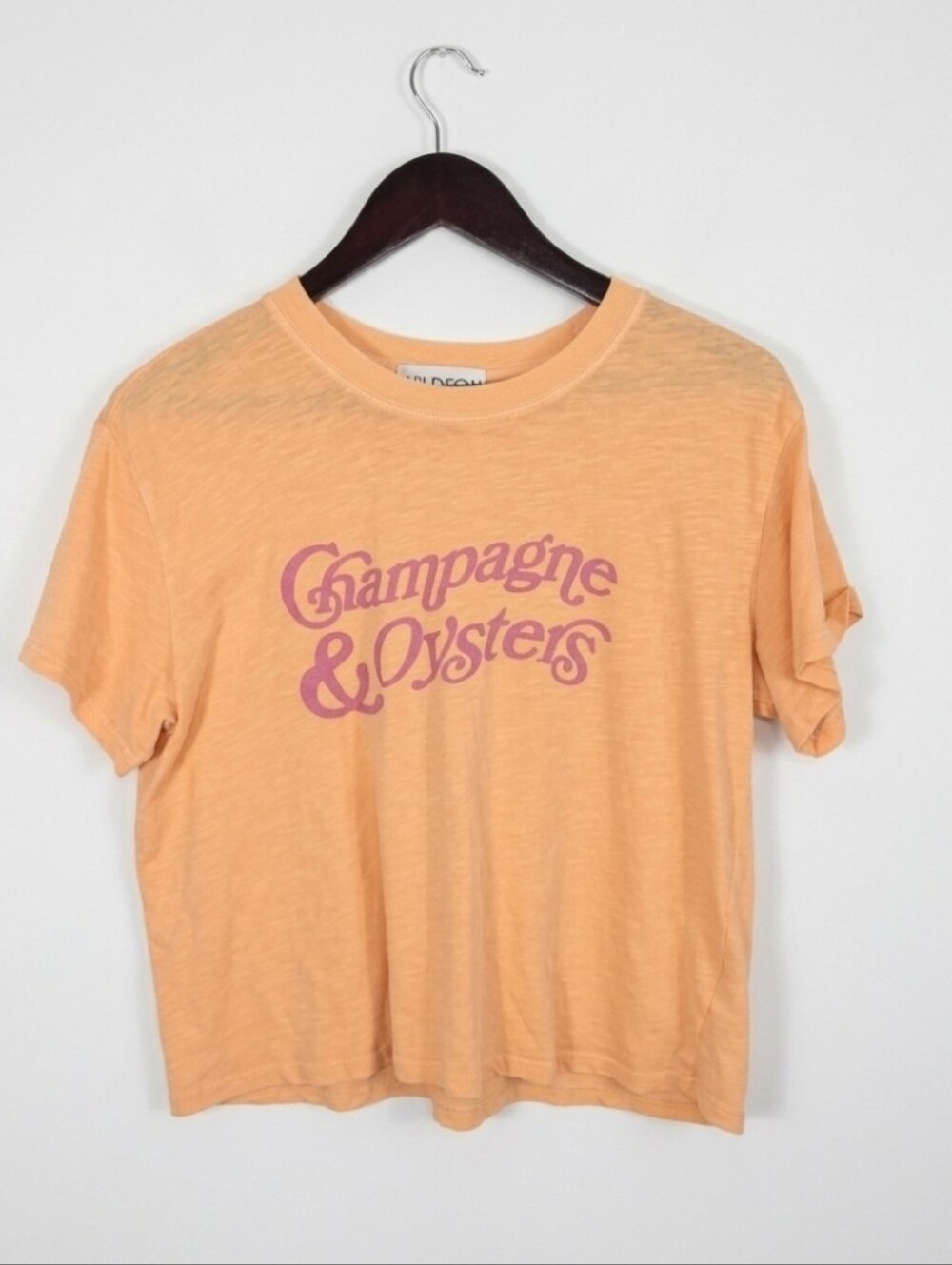 Wildfox Champagne & Oysters graphic tee